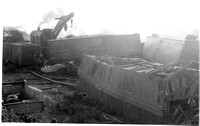 1940s Train Wreck